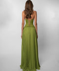 FENITY Gaia Gown in Emerald Green - 6 / Green - Dresses