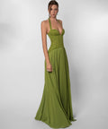 FENITY Gaia Gown in Emerald Green - 6 / Green - Dresses