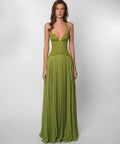 FENITY Gaia Gown in Emerald Green - 6 / Green - Dresses