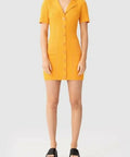 Finders Keepers Sadie Knot Dress - 8 / Yellow - Dresses