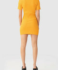 Finders Keepers Sadie Knot Dress - 8 / Yellow - Dresses