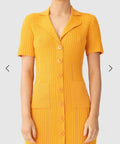 Finders Keepers Sadie Knot Dress - 8 / Yellow - Dresses