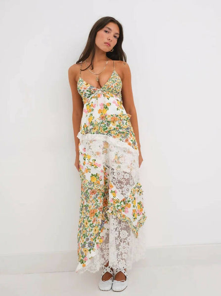 for love and lemons arabella maxi dress For Love And Lemons Rosalyn Maxi Dress