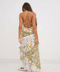 For Love and Lemons Rosalyn Midi Dress - 8 / Floral - Dresses