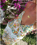For Love & Lemons Rosalyn Maxi Dress - 6 / Floral - Dresses