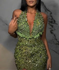 FOR SALE Elisse Official- Customed Gown - 10 / Green - Dresses