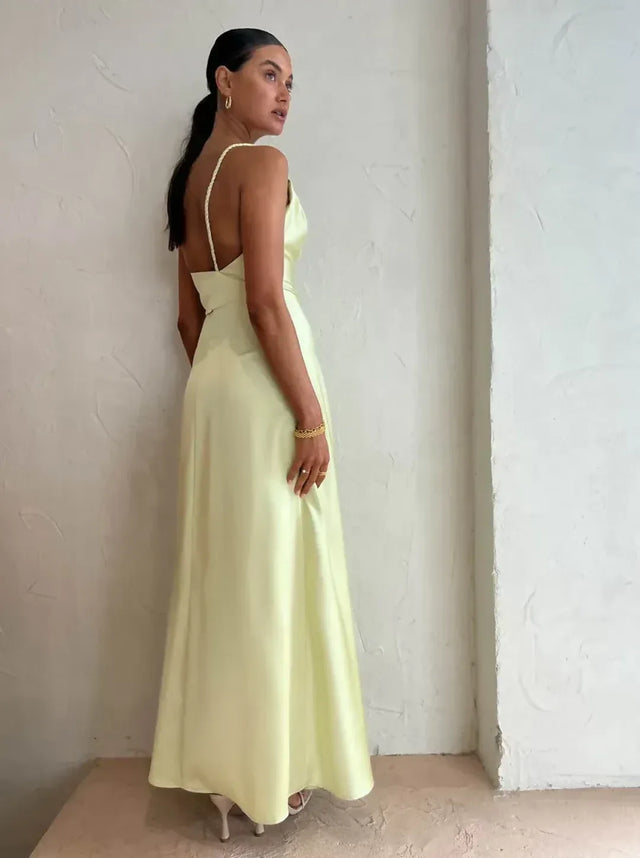 FOR SALE One Fell Swoop Hepburn Maxi - 6 / Yellow - Dresses