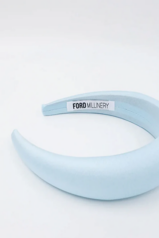 Ford Millinery Monica Headband - Light Blue - Blue - Headbands