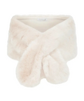Forever New Faux Fur Wrap - Scarfs