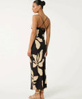 Forever New Jude Textured Tie Back Midi - 16 / Print - Dresses