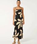Forever New Jude Textured Tie Back Midi - 16 / Print - Dresses