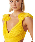 Forever New Selena Dress in Yellow - 8 / Yellow - Dresses