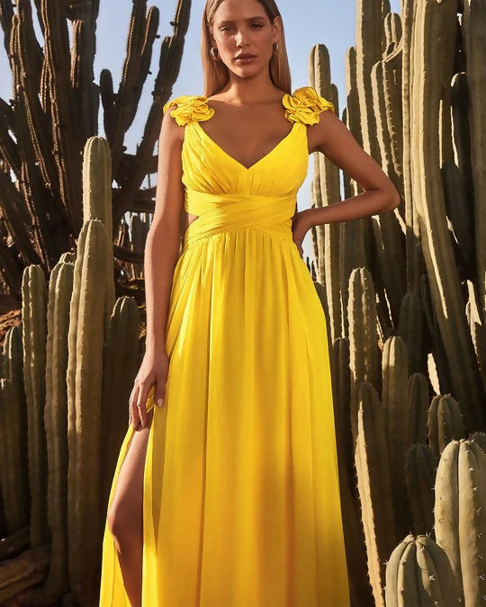 forever new evening dresses Forever New Selena Dress in Yellow