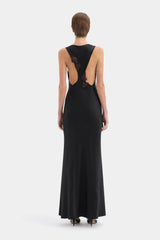 Sir Montparnasse Gown in Black view 3