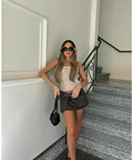 Gimaguas Diana Mini Skirt - 8 / Black - Skirts
