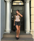 Gimaguas Diana Mini Skirt - 8 / Black - Skirts