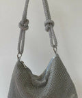 Girls with Gems Sparkly Handbags - Silver Gold Pink or Black - Bags