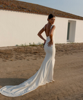 Grace Loves Lace Grace Crepe Wedding Dress White Size XS S & M - Dresses