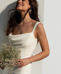 Grace Loves Lace Grace Crepe Wedding Dress White Size XS S & M - Dresses
