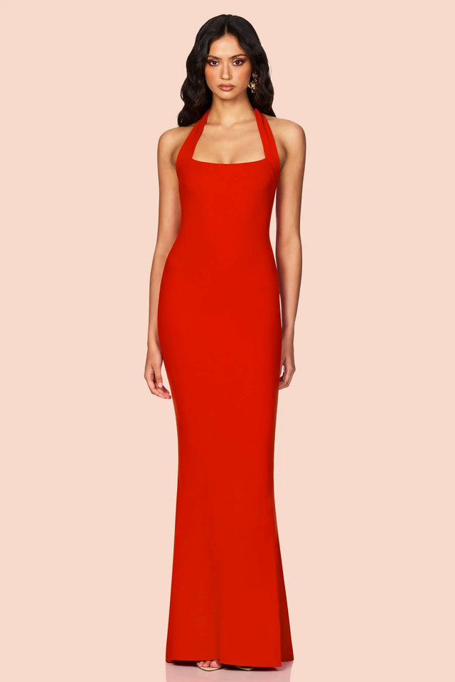 Nookie Viva 2 Way Gown - Cherry