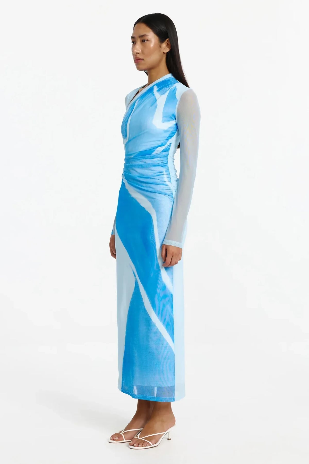 Significant Other Avni Long Sleeve Maxi Dress – view 2