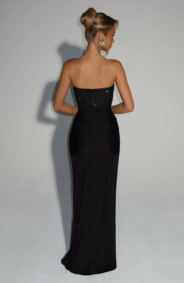 BABYBOO Carina Maxi Dress Black
