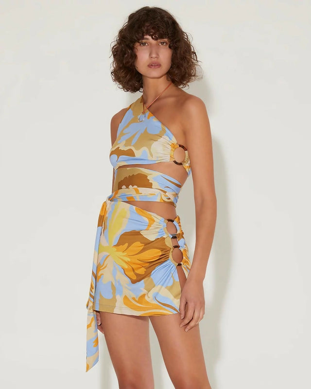 Hansen & Gretel Ashanti Mini Dress - 10 / Multi - Dresses