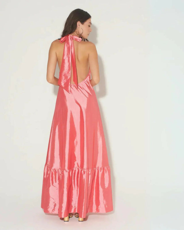 Hansen & Gretel Gateau Gown in Watermelon - 8 / Pink - Dresses