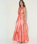 Hansen & Gretel Gateau Gown in Watermelon - 8 / Pink - Dresses