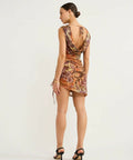 Hansen & Gretel Octavia Mini Dress - 8 / Multi - Dresses