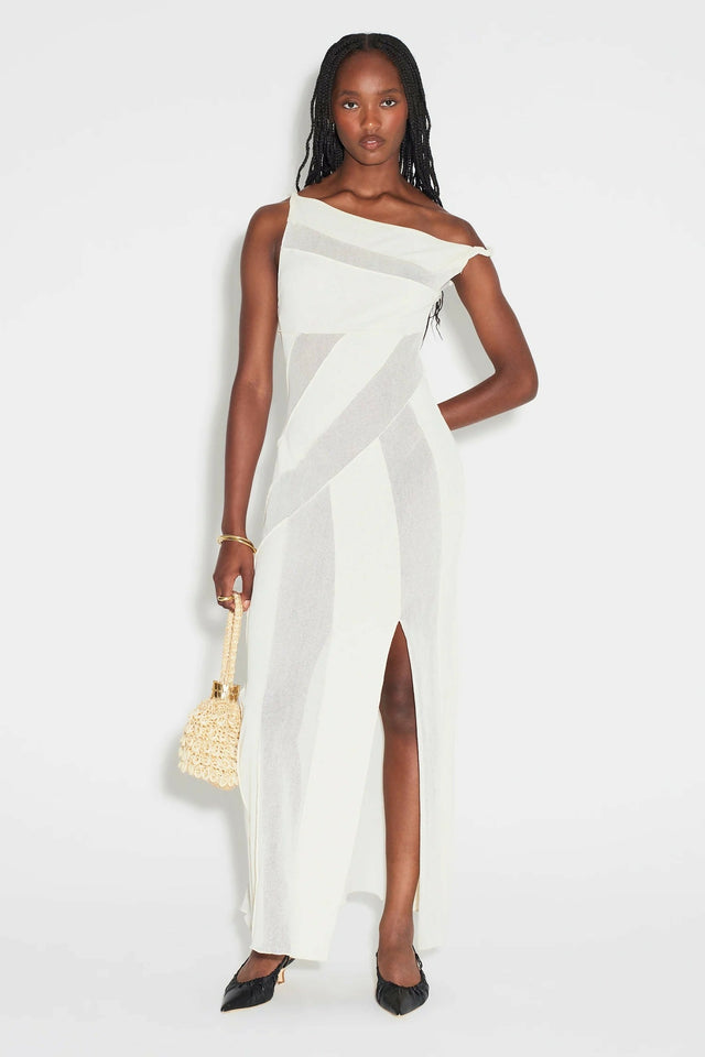 Hansen & Gretel Rawson Dress Ecru Net - 8 / Multi - Dresses