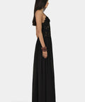 Hansen & Gretel Stephanie Maxi Dress Black Size XS & S - Dresses