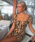 Hansen & Gretel Stevie Mini Dress - 8 / Print - Dresses