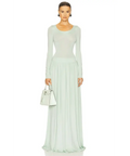 Helsa Aesther Jersey Dress Seafoam Mint Green Size S - 8 / Green - Dresses
