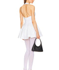 Helsa Fallie Halter Mini Dress White - 8 / White - Dresses