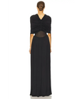 Helsa Philomena Jersey Dress Black Size XS & M - Dresses