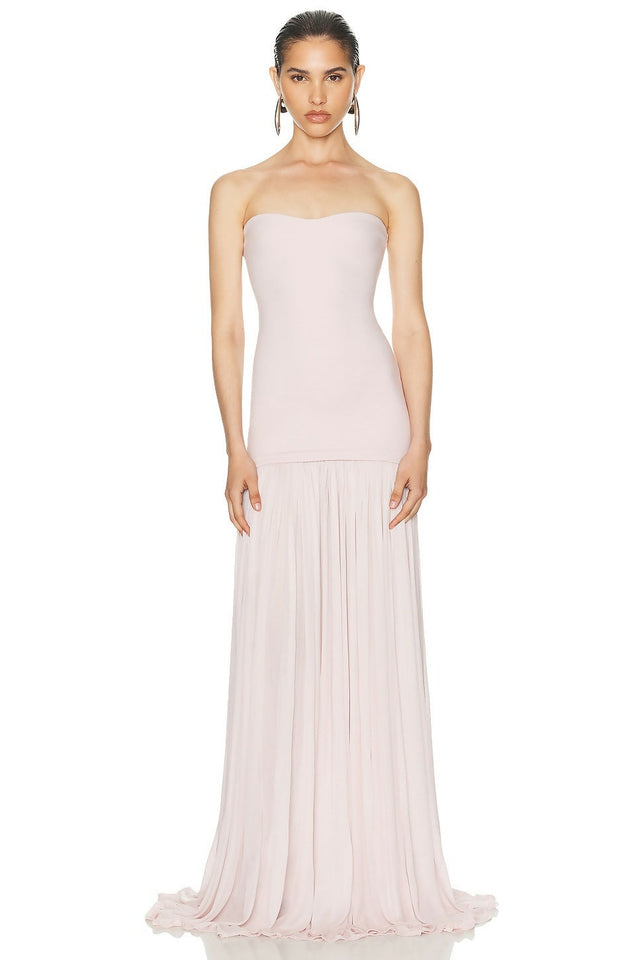 Helsa Studios The Naomi Dress Barely Pink - Dresses