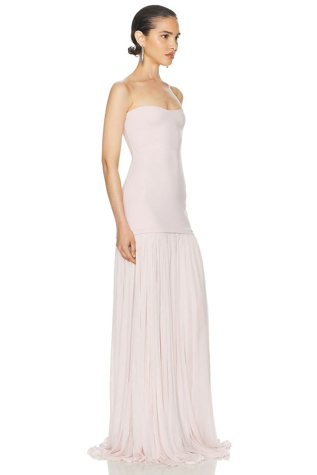 Helsa Studios The Naomi Dress Barely Pink - Dresses