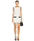 Helsa The Lace Mini Dress White Size XS & S - Dresses