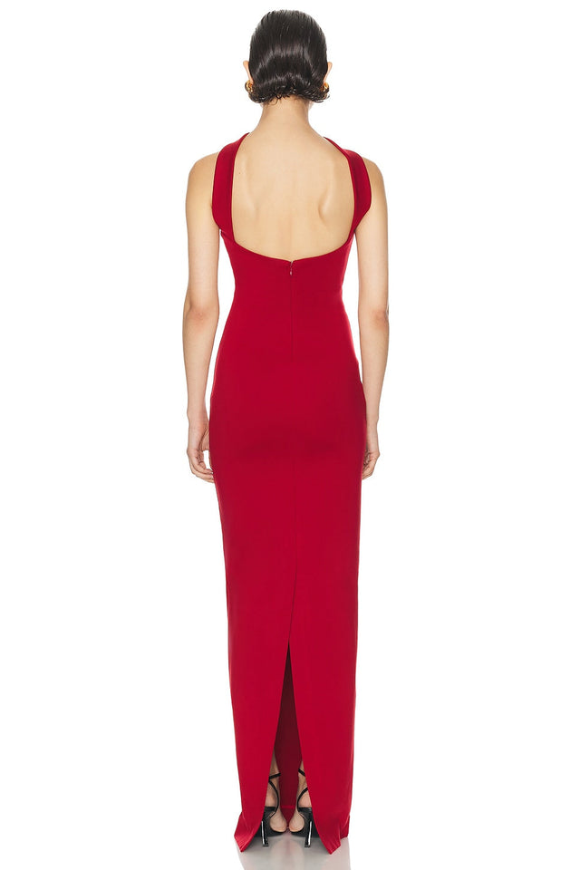 HELSA The Stephanie Dress - Red / 6 - Dresses