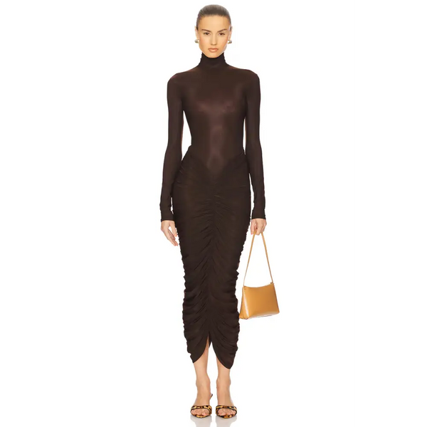 Helsa The Super Sheer Ruched Dress Passion For Fashion | Passion For Fashion Helsa The Super Sheer Ruched Dress Passion For Fashion | Passion For Fashion