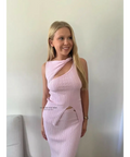 Henne Romee Rib Knit Set - 6 / Pink - Outfit Sets