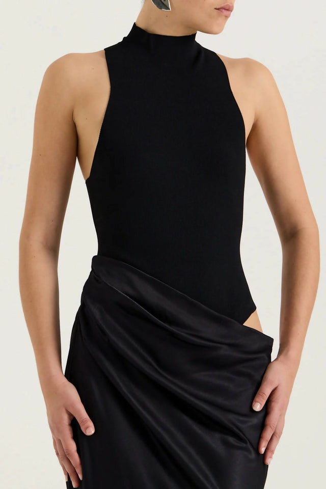 Henne Soraia Dress Black - Dresses