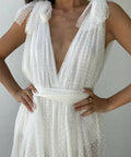 Her Empire Bella Dress - 8 / White - Dresses