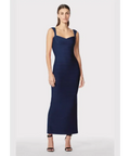 Herve Leger Navy Sweetheart Gown - Dresses