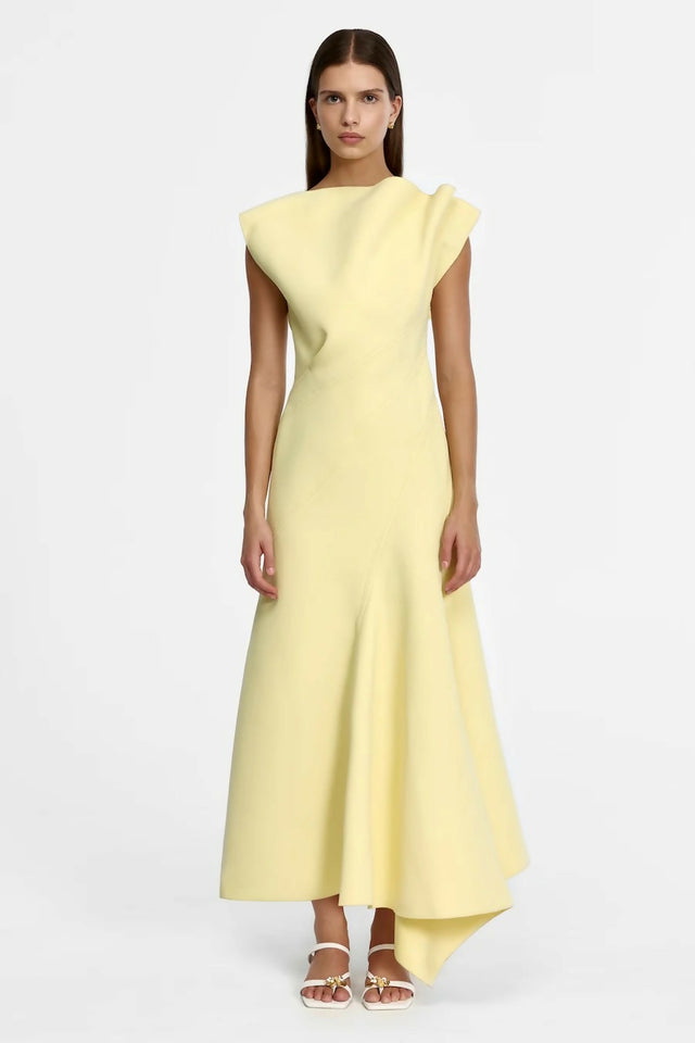 Acler Filton Dress - Yellow