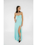 HNTR the Label Aqua Gaia Gown - Dresses