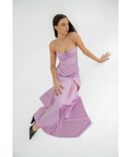 HNTR the Label Lilac Gaia Gown - 6 / Purple - Dresses
