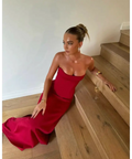 HNTR the Label Louie Gown in Red - 6 / Red - Dresses