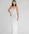 Hntr The Label Luci Gown - Ivory - 6 / White - Dresses